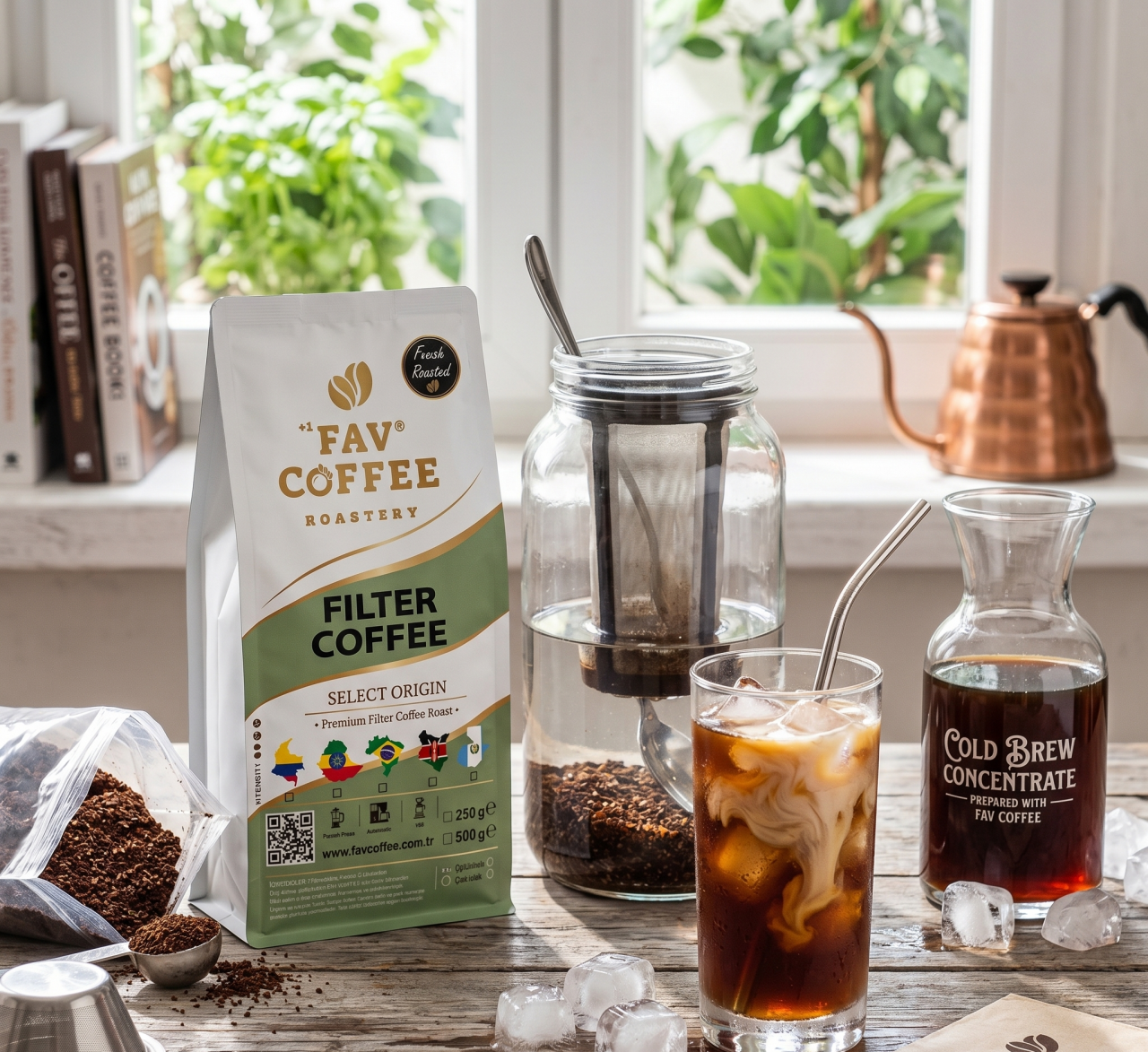 Cold Brew (Soğuk Demleme) Nedir? Evde 12 Saatte Efsane Kahve Tadı