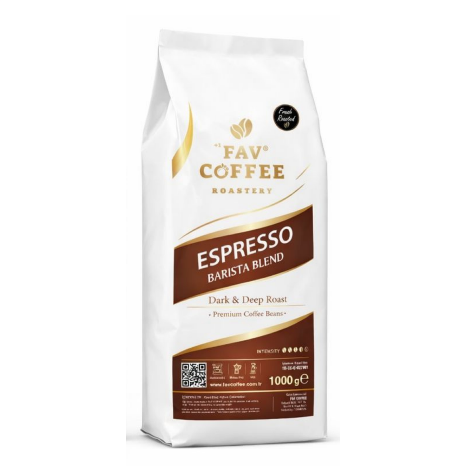 Fav Coffee Barista Blend Espresso Çekirdek Kahve 1000 Gram