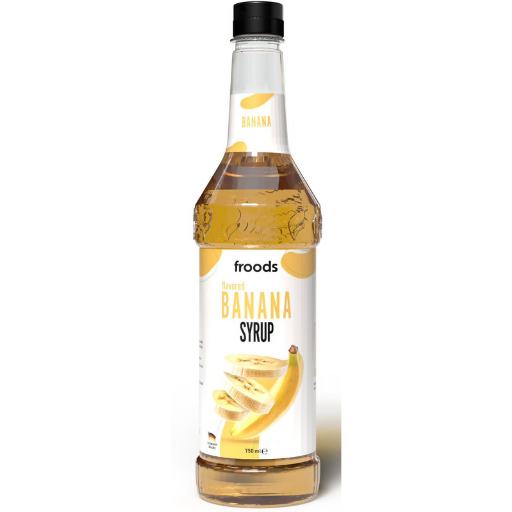 FROODS 750 ML BANANA SYRUP