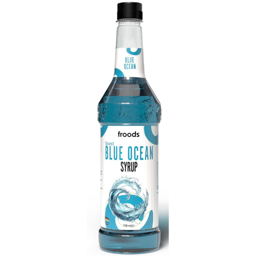 FROODS 750 ML BLUE OCEAN SYRUP