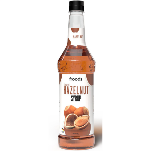 FROODS 750 ML HAZELNUT SYRUP