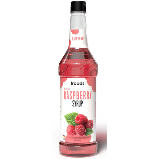 FROODS 750 ML RASPBERRY SYRUP