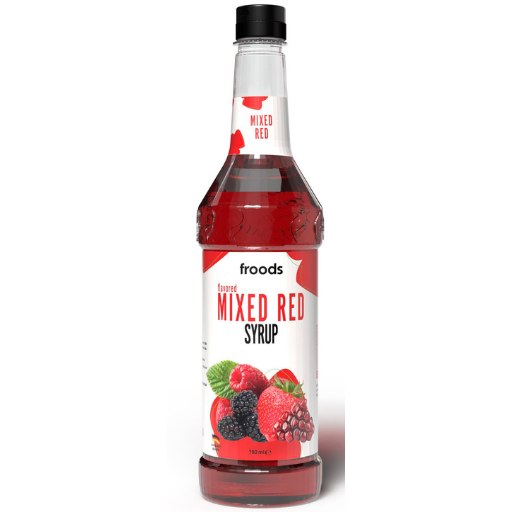 FROODS 750 ML RED FRUİT SYRUP