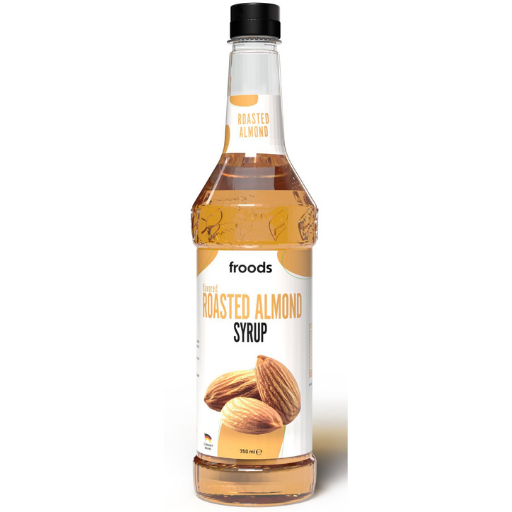 FROODS 750 ML ROASTED ALMOND SYRUP