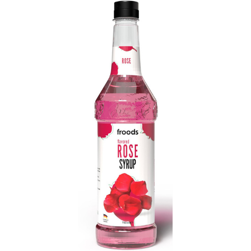 FROODS 750 ML ROSE SYRUP