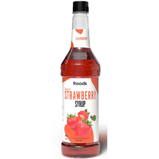 FROODS 750 ML STRAWBERRY SYRUP