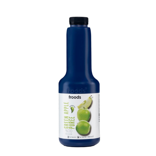 FROODS 1000 ML GREEN APPLE PUREE