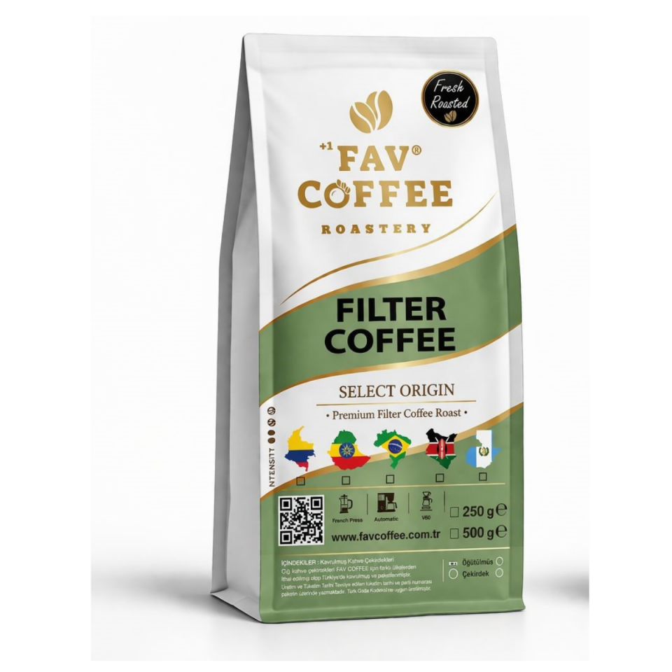 Fav Coffee Etiyopya Filtre Kahve 500 Gram
