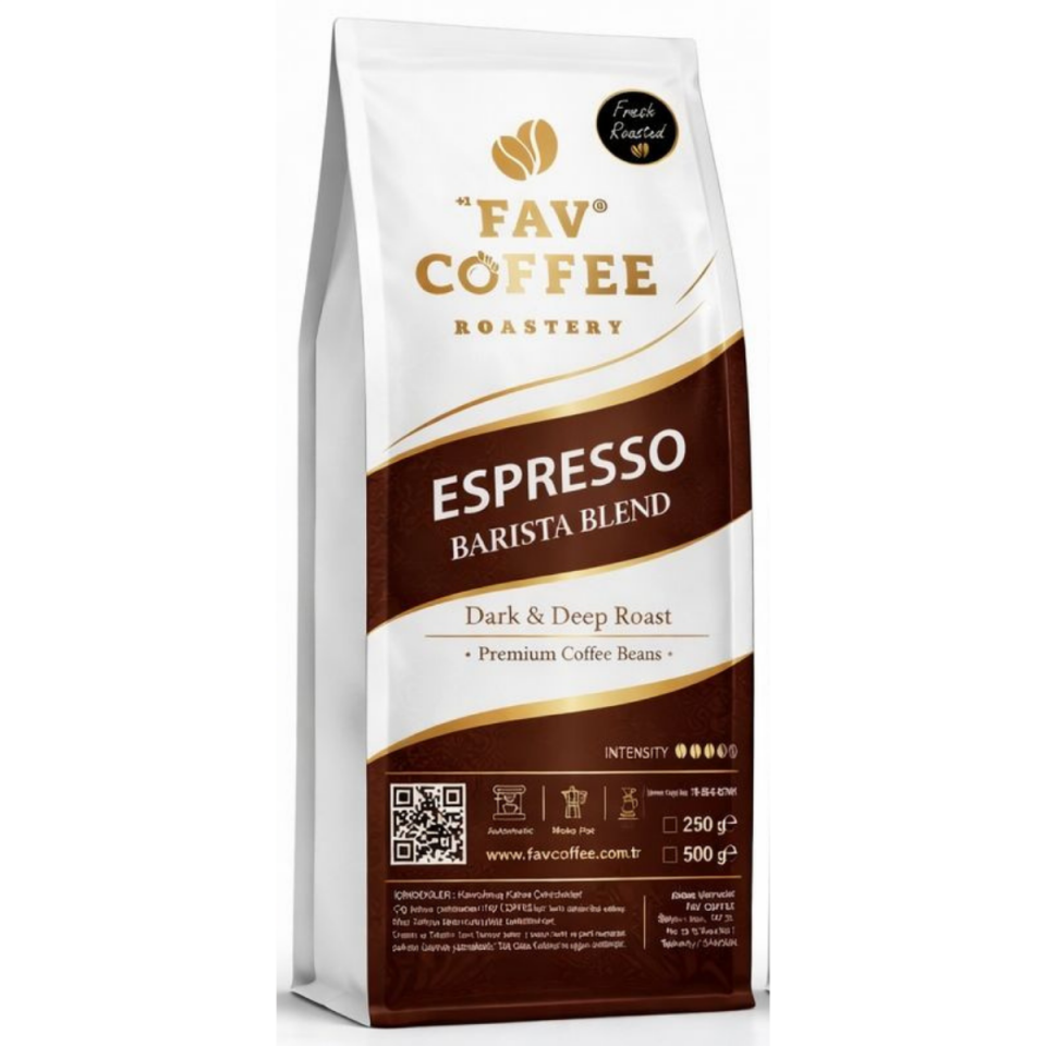 Fav Coffee Barista Blend Espresso Çekirdek Kahve 500 Gram