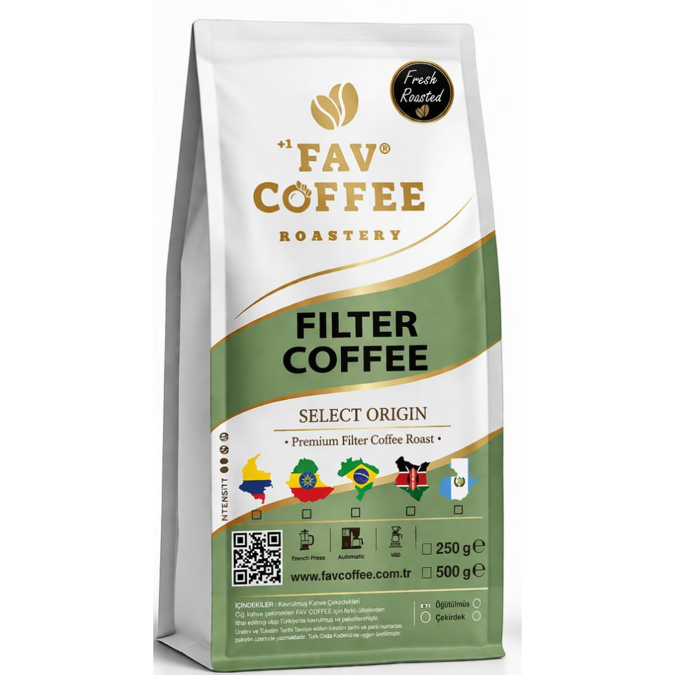 Fav Coffee Brezilya Filtre Kahve 250 Gram