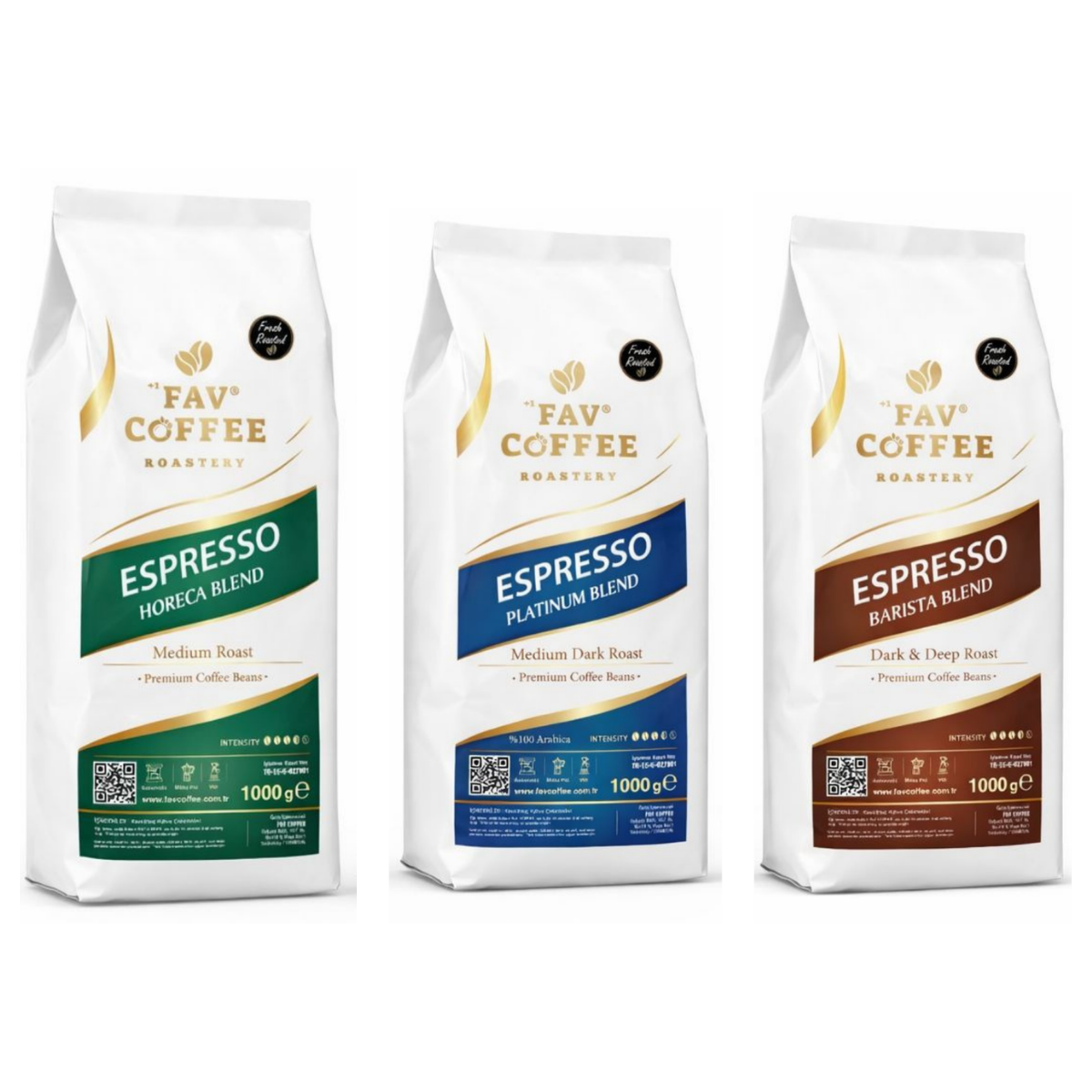 Fav Coffee Taze Kavrulmuş Espresso Çekirdekleri